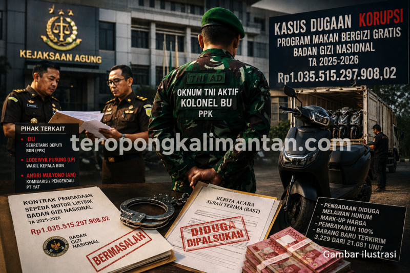 Gambar Kejagung Limpahkan Perkara Oknum TNI Aktif dalam Kasus Dugaan Korupsi Program MBG Rp1 Triliun ke Jampidmil - kejagu...