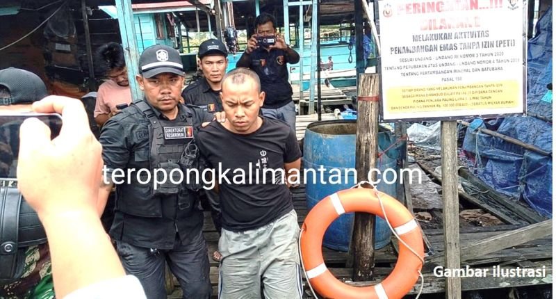 Gambar Satu Terduga Pelaku Penyerangan Polisi saat Penggerebekan Bandar Sabu di Katingan Ditangkap, Pelaku Lain Masih Dibu...