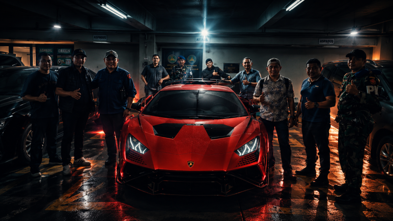 Gambar Lamborghini hingga Alat Berat Disita, Kejagung Telusuri Aset Bos Tambang di Kalimantan Barat - lamborghini hingga a...