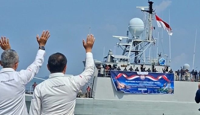 Gambar BI dan TNI AL Antar Rp6 Miliar ke Wilayah 3T Kalimantan Lewat Ekspedisi Rupiah Berdaulat 2026 - bawa rp6 miliar wil...