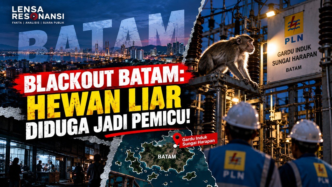 Blackout Batam Diduga Dipicu Hewan Liar, Keamanan Gardu Induk Jadi Sorotan