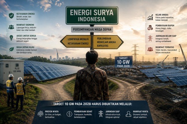 Energi Surya Indonesia: 10 GW pada 2028, Quick Wins atau Ujian Besar?