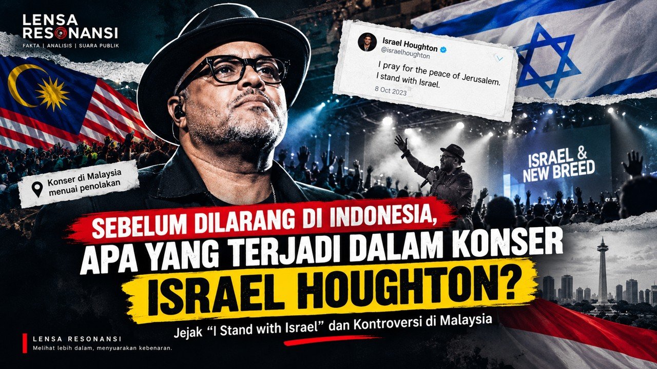 Jejak Konser Israel Houghton Sebelum Indonesia: “I Stand with Israel”