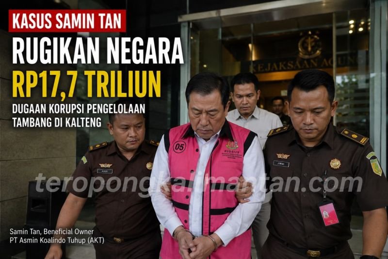 Gambar Kasus Samin Tan: Kerugian Negara Rp17,7 Triliun dan Celah Pengawasan Tambang - kasus samin tan rugikan negara