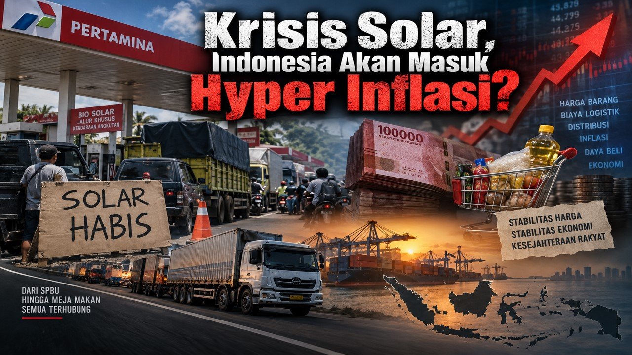 Krisis Solar, Indonesia Akan Masuk Hyper Inflasi? ini Faktanya