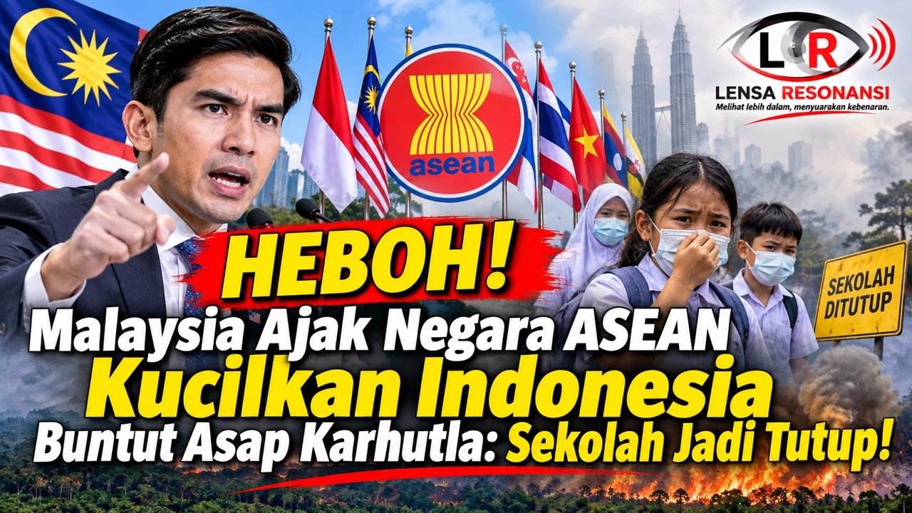 HEBOH! Malaysia Desak ASEAN Tekan Indonesia soal Asap Karhutla, Sekolah Ditutup