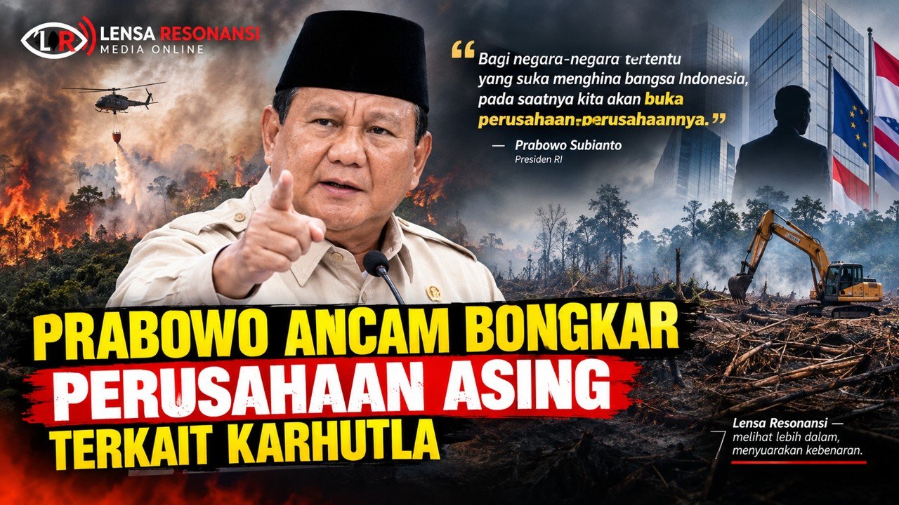 Prabowo Sentil Negara yang Hina Indonesia soal Karhutla, Ancam Buka Identitas Perusahaan Asing