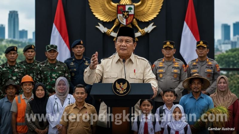Gambar Prabowo Siap Pangkas Anggaran TNI-Polri Demi Hapus Kemiskinan? - prabowo siap pangkas anggaran tni
