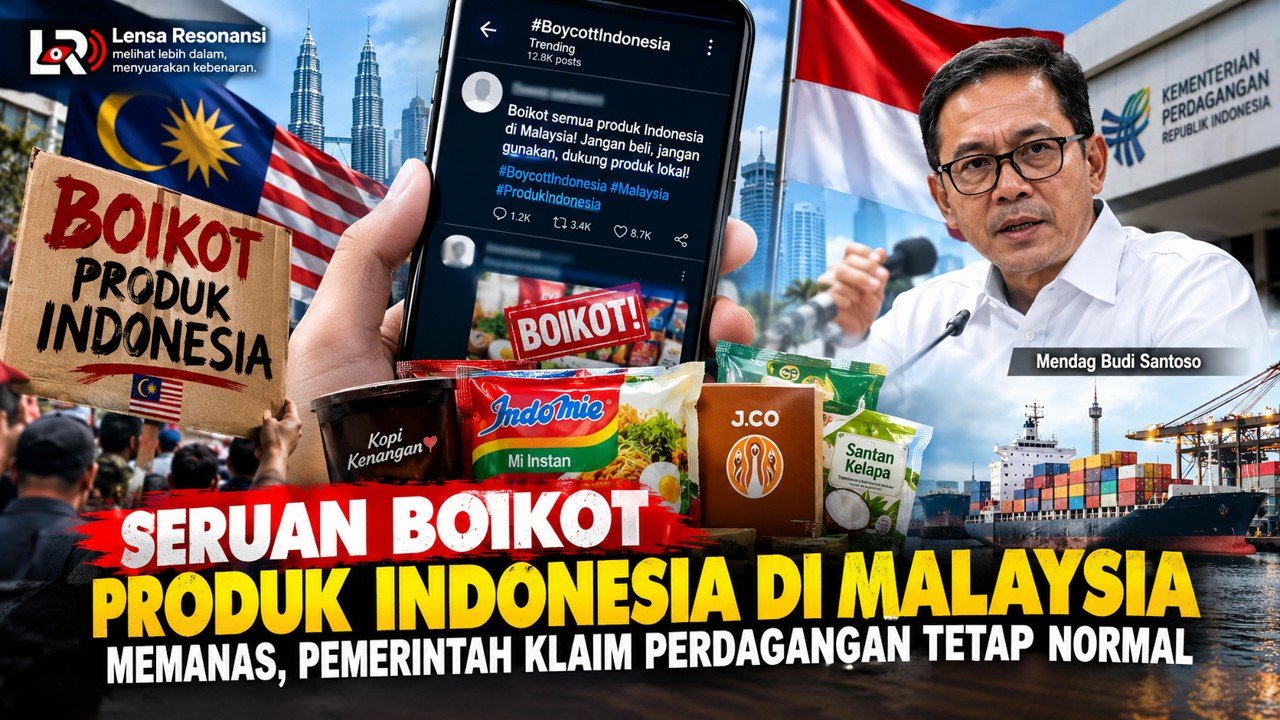 Seruan Boikot Produk Indonesia di Malaysia Memanas, Pemerintah Klaim Perdagangan Tetap Normal