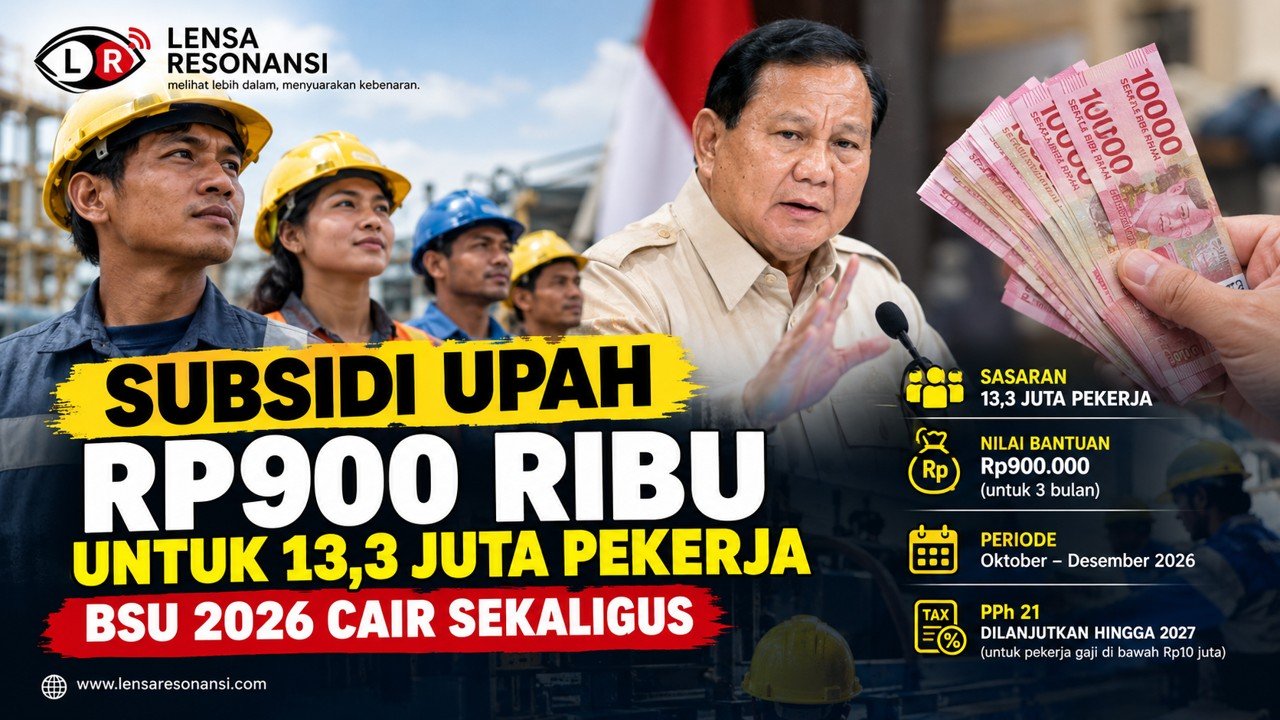 Subsidi Upah Kembali Digelontorkan, 13,3 Juta Pekerja Bakal Terima Rp900 Ribu
