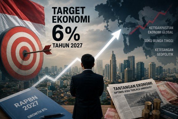 Target Ekonomi 6 Persen: Optimisme Pemerintah atau Angka Politik?